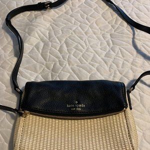 KATE SPADE Jackson Street Harlyn Straw Crossbody
